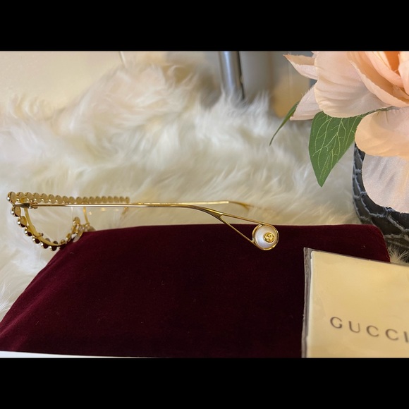 GUCCI HOLLYWOOD FOREVER COLLECTION Women’s irregular 53mm sunglasses - Picture 12 of 17